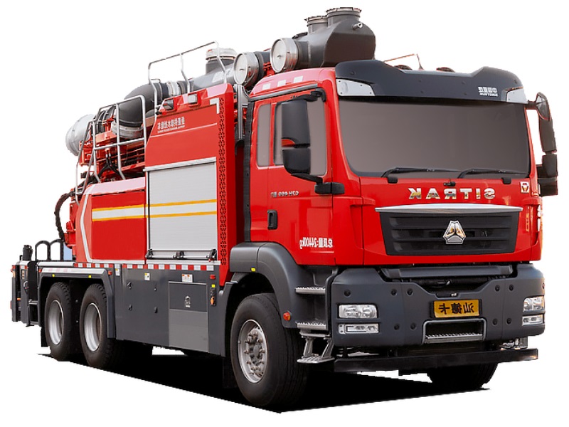 SITRAK 3000 m³/H Vertical water supply and drainage emergency vehicle