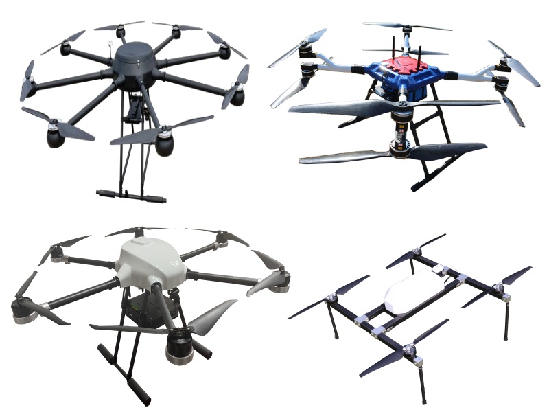 Multi rotor multifunctional drone 